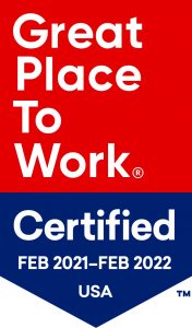 Great Place to Work Certified Feb 2021 - Feb 2022 USA